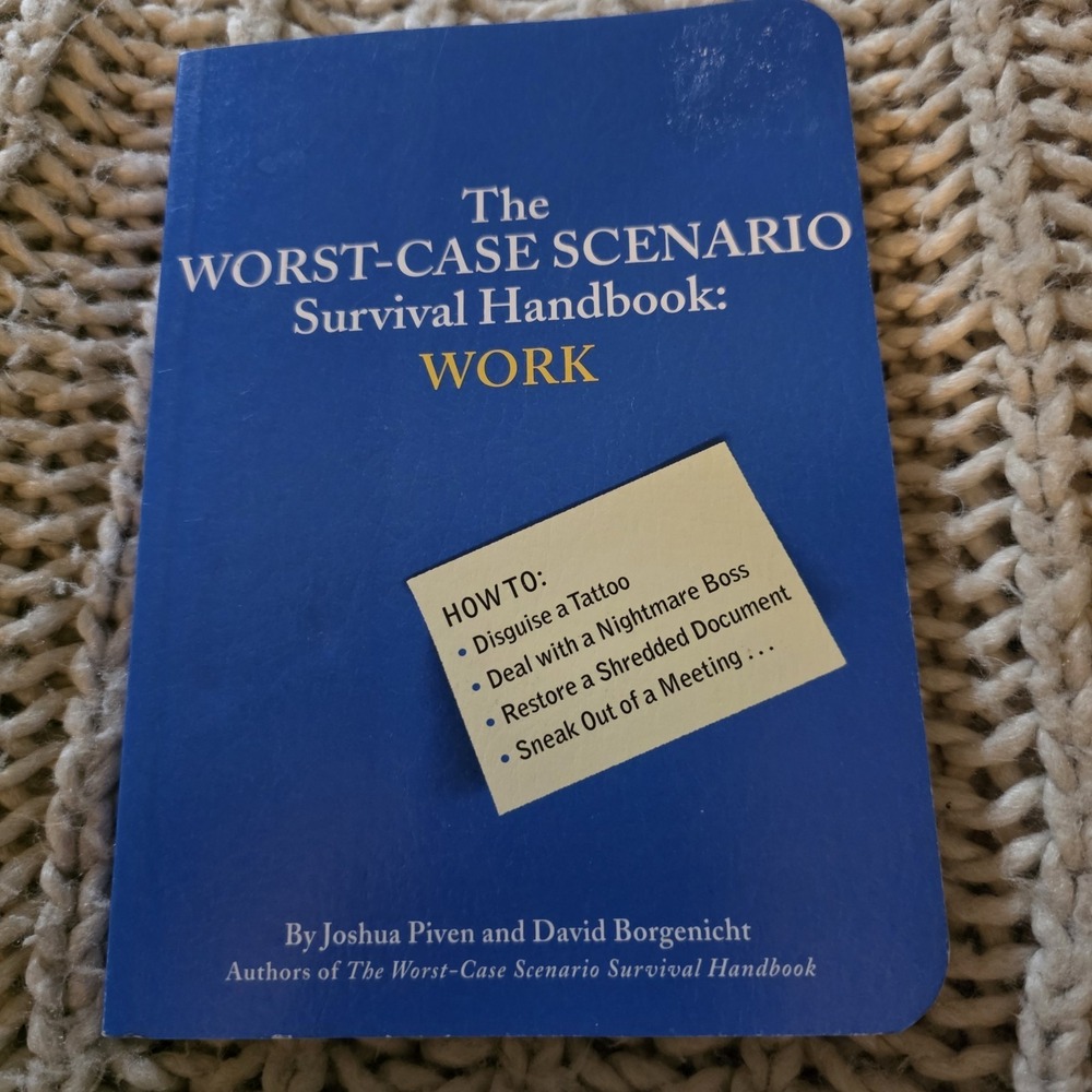 NEW Book Worst-Case Scenario Survival Handbook: Work